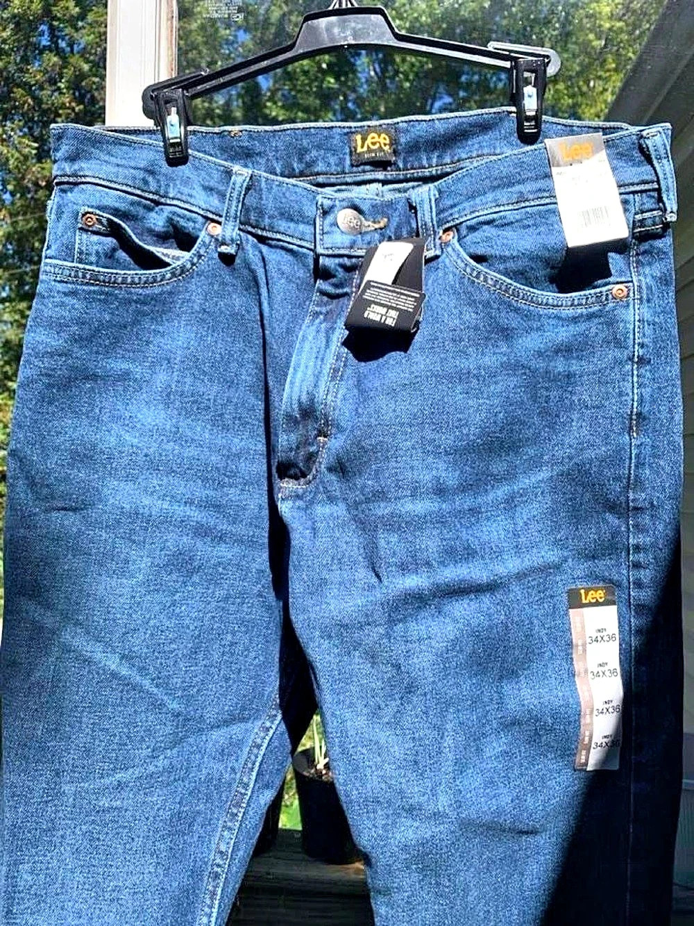 Lee Indy Men's Slim Straight Jeans Waist 34x36 NWT